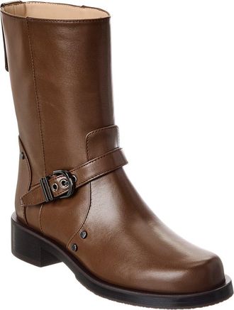 Stuart Weitzman Maverick Leather Bootie