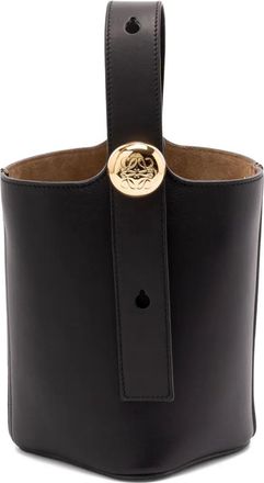 Loewe Borsa a secchiello Pebble mini - Nero