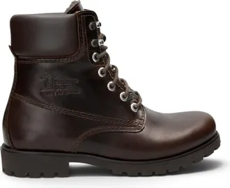 Panama Jack Panama Jack Mens Brown Leather Lace-Up Ankle Boots - PJ03-IGLOO-C45