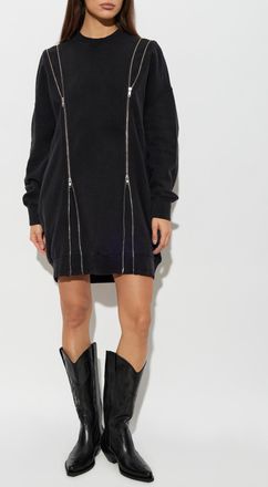 R13 Long-sleeved Dress, Womens, Black