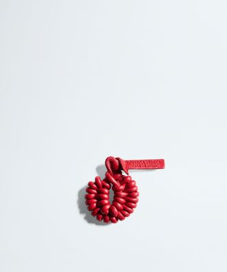 Bottega Veneta Charm Knot Seashell per scarpe - Rosso - Unisex - U