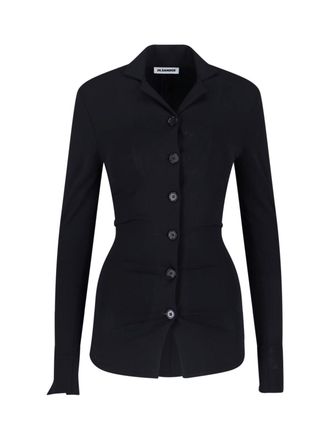 Jil Sander Camicia In Misto Viscosa