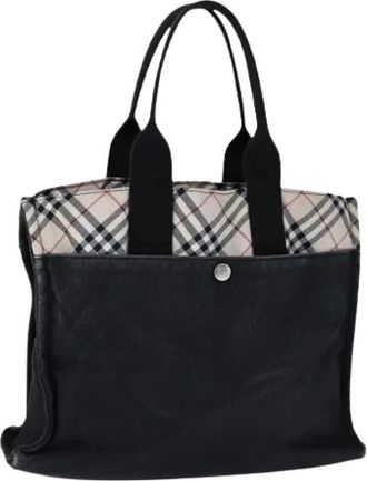 Burberry Pre-owned Tote Bags, female, Black, Size: ONE SIZE Pre-owned Vintage Tote Bag