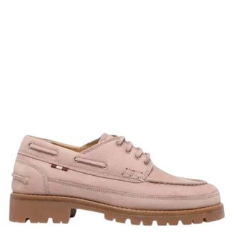Bally Traper Calf Nubuk Leather Moccasins