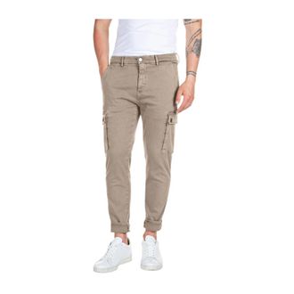 Replay Slim-fit Trousers, male, Beige, Size: W34 Jaan Pant