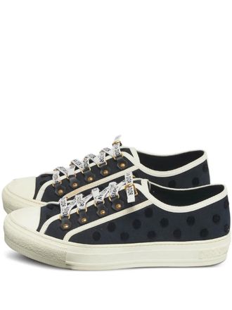 Dior WalknDior canvas sneakers - Black