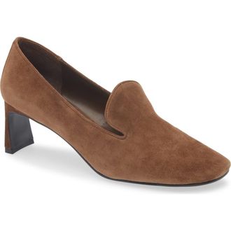 Jeffrey Campbell Tidy Loafer Pump in Espresso Suede at Nordstrom Rack, Size 9.5