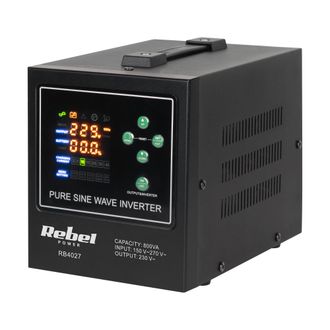OEM Fuente De Alimentaci&oacute;n De Emergencia Sinusoidal Con Funci&oacute;n De Carga Para El Horno 12v 230v 800va/500w Rebel