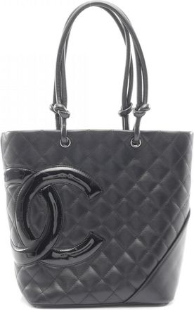 Chanel Black Cambon Ligne Tote Bag (Pre-Owned)