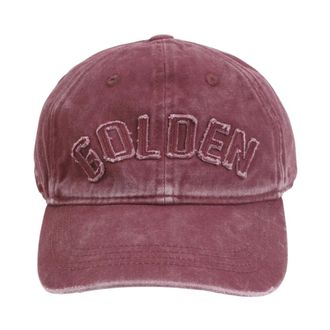 Golden Goose Journey Baseball Cap - male - Golden Goose - Hats & Caps - Red - ONE SIZE - Accessories