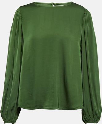 Velvet Leila satin top