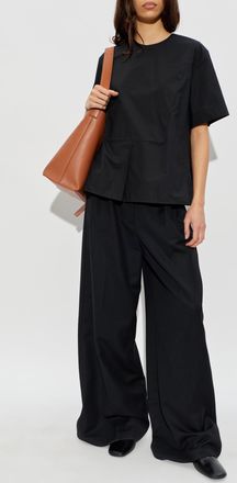 Jil Sander Loose-fit Top, Womens, Black