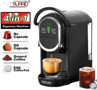 OEM Cafetera De C&aacute;psulas Cafelffe, Presi&oacute;n De 19 Bares, Preparaci&oacute;n De Caf&eacute; Caliente Y Fr&iacute;o
