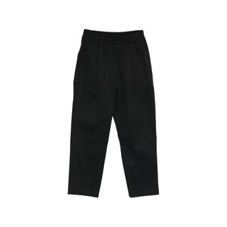 Family Fir$t Milano Sweatpants, male, Black, Size: 2XL Elasticated Waist Trousers