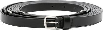 Ann Demeulemeester Straight-hem Leather Belt