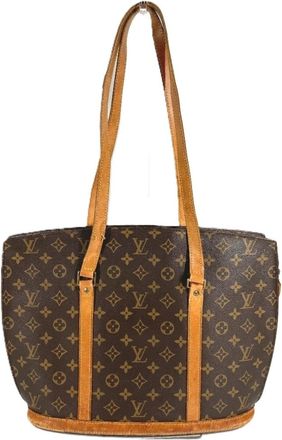 Louis Vuitton Brown Monogram Shoulder Bag Tote Bag (Pre-Owned)