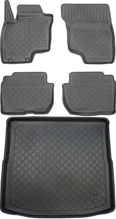OEM Mitsubishi Outlander Iii Phev Suv De 2020 (juego) - Alfombrillas Para Coche + Alfombrilla Para Maletero