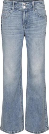 Mos Mosh Flared Jeans - Dames - Flared Jeans - Blauw - W28 - Jeans