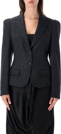7 For All Mankind High Shoulder Tailored Blazer