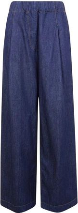 Dries Van Noten Pila Denim Cropped Trousers