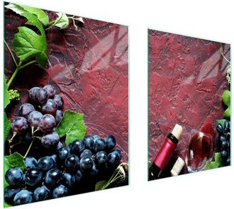 OEM Placa Protectora De Vidrio Para Estufa 85x52 Vino