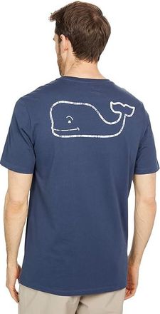 Vineyard Vines Short Sleeve Vintage Whale Pocket T-Shirt Mens Clothing Blue Blazer : 2XL, Cotton