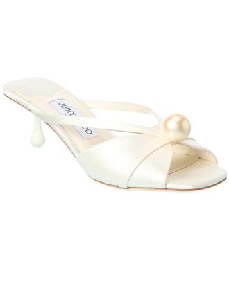 Jimmy Choo London Siva 50 Satin Mule