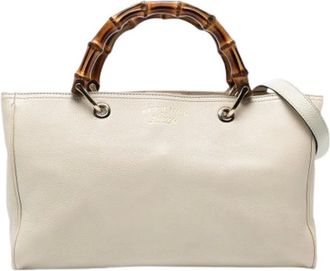 Gucci Pre-owned Handbags, female, White, Size: ONE SIZE Pre-owned Handbag