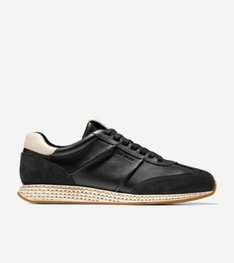 Cole Haan Mens GrandPr&oslash; SkyWeave Sneakers - Black Size 10.5