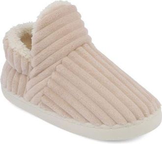 Mia Plushy Slipper Bootie in Sand at Nordstrom, Size 10