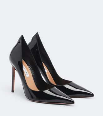 Aquazzura Salones Linea de charol