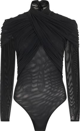 MUGLER Tops - Dames - Bodies - Zwart - S - Tops