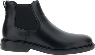 Hogan Black Solid Boots