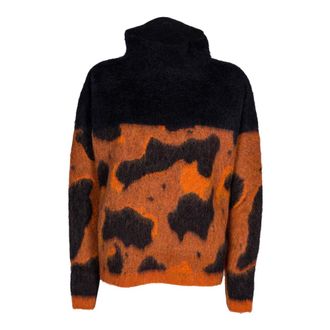 Laneus Dames, Truien, Veelkleurig, Maat: XS Wol