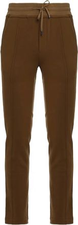 Moorer Pantaloni con coulisse - Marrone