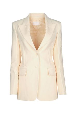 Sportmax Beige Single Breasted Blazer