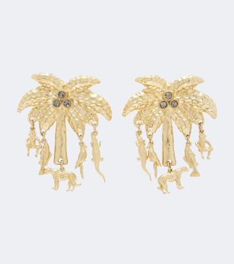 Jacquemus Palmier embellished drop earrings