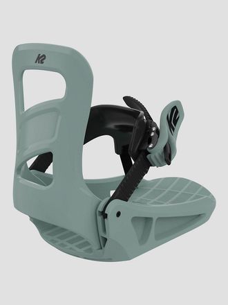 K2 Lil Kat 2024 Kids Snowboard-Bindung jade