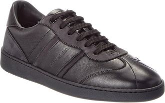 Ferragamo Ferragamo Achille Leather Sneaker
