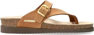 Mephisto Lichtgewicht dames sandaal met Soft-Air technologie - Dames - Slippers - Bruin - 36 EU - Schoenen