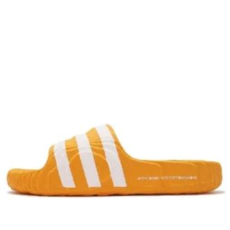 adidas Adilette 22 Slides Asia Sizing Yellow White IE9183