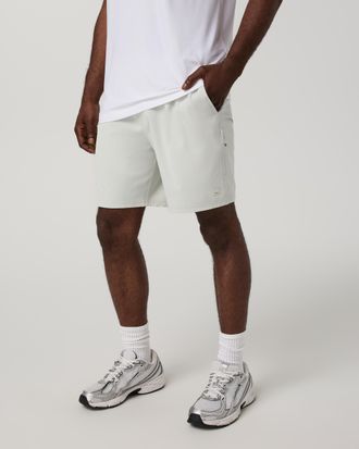 Vuori Clothing Banks Session Shorts Unlined 7 | Breeze Linen Texture | Medium