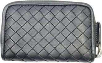 Bottega Veneta Pre-owned Wallets, male, Black, Size: ONE SIZE Pre-owned Coin Purse