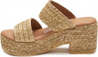 Matisse Footwear Womens Ocean Ave Platform Sandal In Cognac