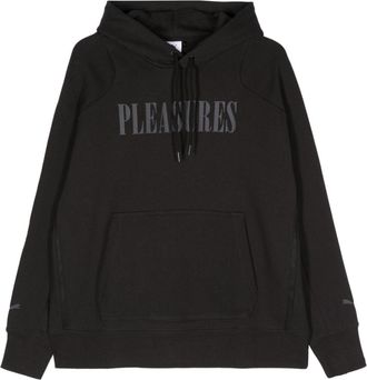 Puma x Pleasures cotton hoodie - men - Cotton - L - Black