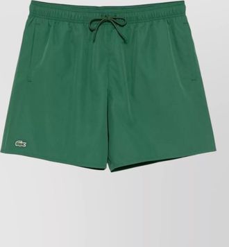 Lacoste logo swim shorts