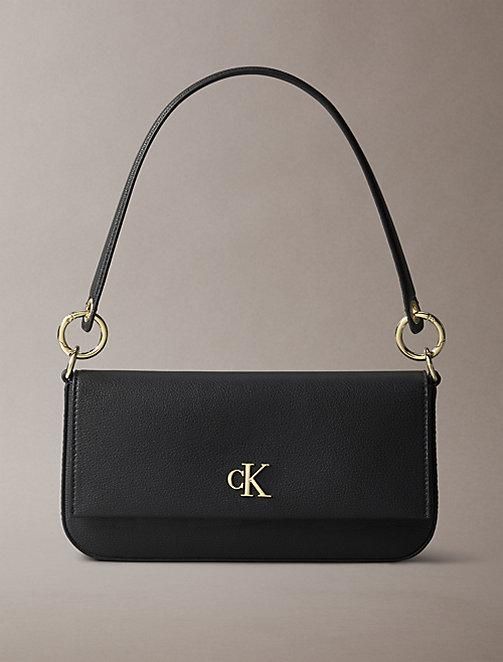 Calvin Klein Wandelbare Schultertasche Na Black Damen