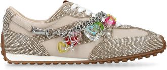 Steve Madden Womens Cameos Blush Sneakers Fabric - Size UK 3