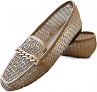 Mia Womens Bailee Mesh Loafer In Camel