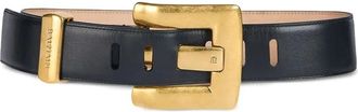 Balmain Anthem Calfskin Belt 45 Cm